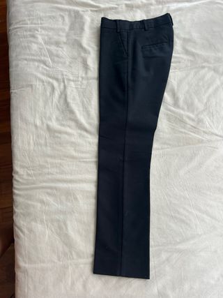 Pantalón Mango Negro Mujer