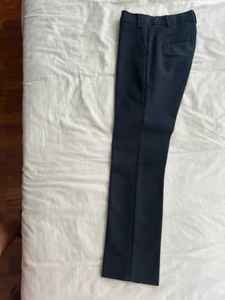 Pantalón Mango Negro Mujer