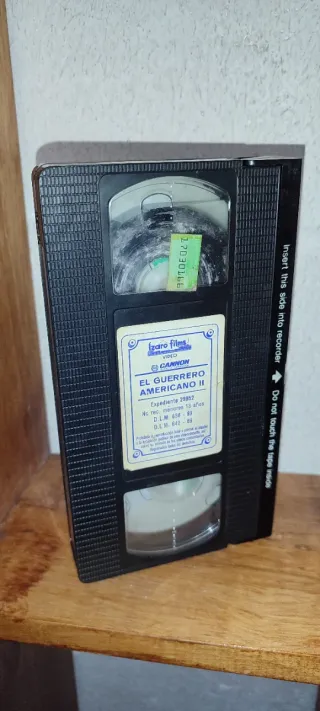 El Guerrero Americano II VHS