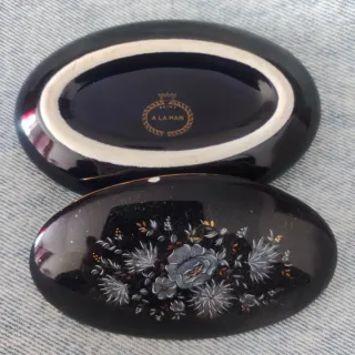 Cofanetto vintage portagioie/porta pillole