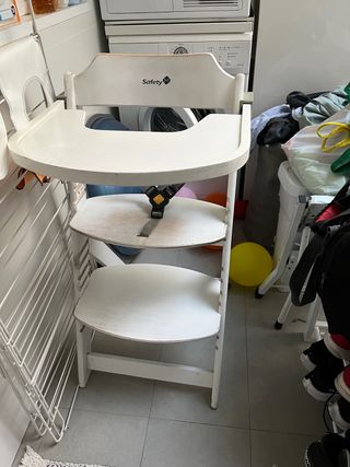 Trona bebé Safety 1st blanca