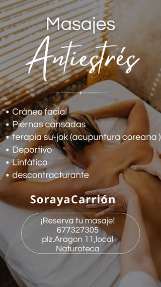 Masajes terapéuticos