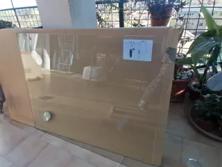 Mesa de cristal de comedor