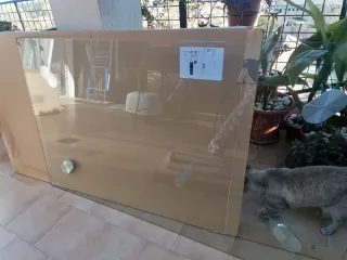 Mesa de cristal de comedor