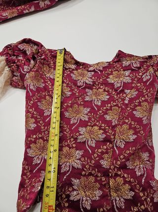Traje de Fallera Niña 4-7 años