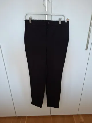Pantalón Massimo Dutti Negro Talla 38