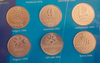 Torino 2006 Medaglie Ufficiali Olimpiadi