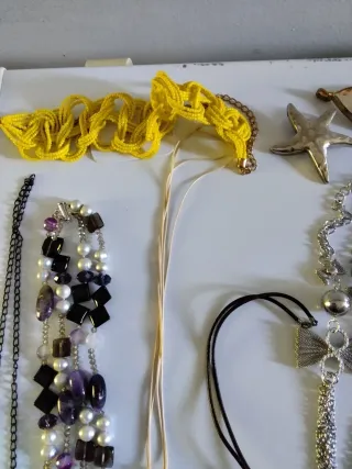 Set gioielli multicolor e argento