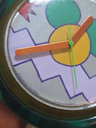 Orologio Swatch POP svizzero del 1991