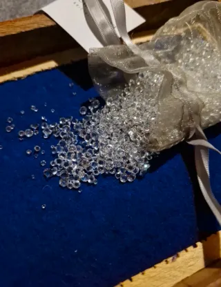 Sacchettino cristalli Swarovski 45 gr Originali