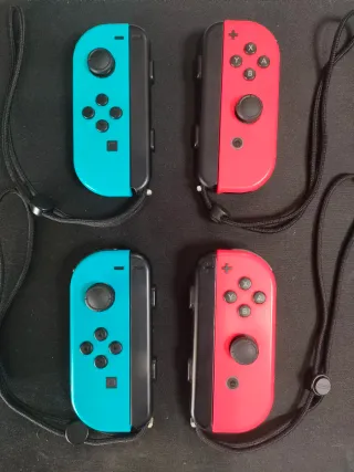 Pack 2 Joycons Nintendo Switch Azul y Rojo