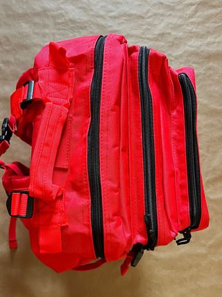 Mochila Táctica Militar Roja 50L Nueva
