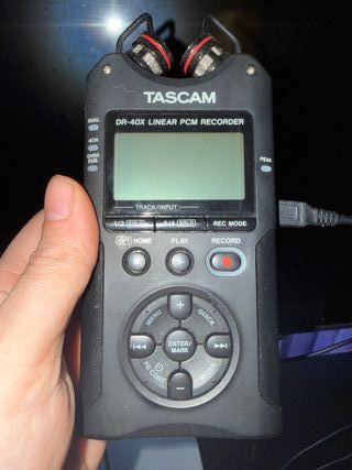 Grabadora Tascam DR-40X + Tarjeta Memoria