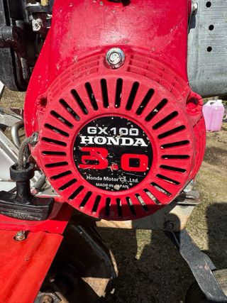 Motocultor Honda Rojo