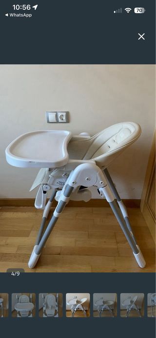 Trona Bebé BebeDue Beige