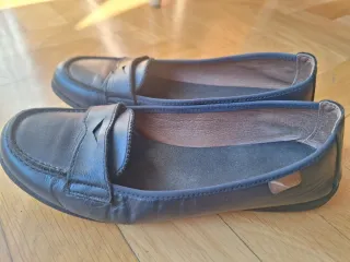 Pablosky Merceditas escolares piel,  azul marino