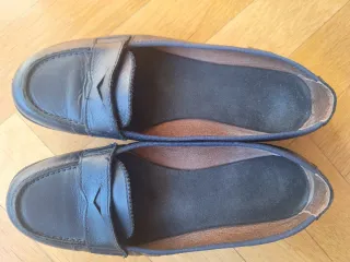Pablosky Merceditas escolares piel,  azul marino