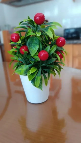 Plantas artificiales decorativas (5 unidades)