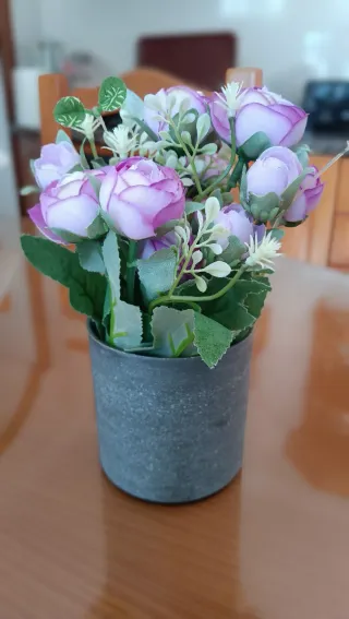 Plantas artificiales decorativas (5 unidades)