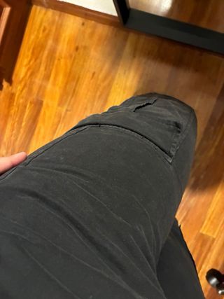 Pantalones cargo negros