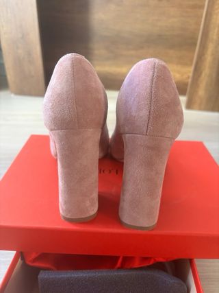 Zapatos de tacón Pura Lopez rosa