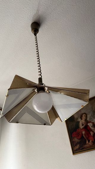 Lámpara Techo Vintage Años 70 Retro / space age