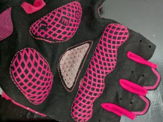 Guantes de bici MOREOK rosa y negro