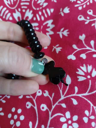 Pulsera Tous piedras negras