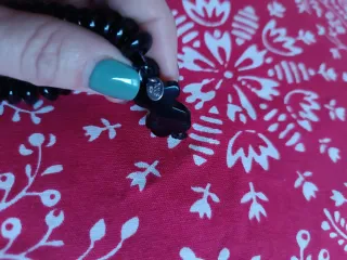 Pulsera Tous piedras negras