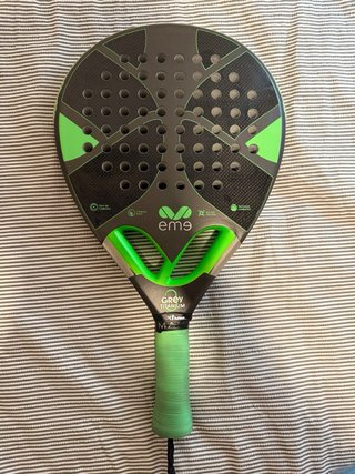 Pala de pádel EME 3 Grey Titanium con funda