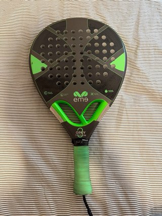 Pala de pádel EME 3 Grey Titanium con funda