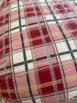 Colcha fina cama 1.35