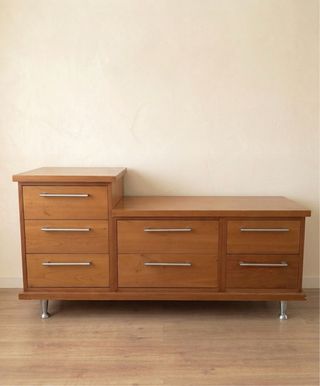 Cómoda modular 7 cajones madera