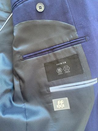 Traje juvenil azul Talla M