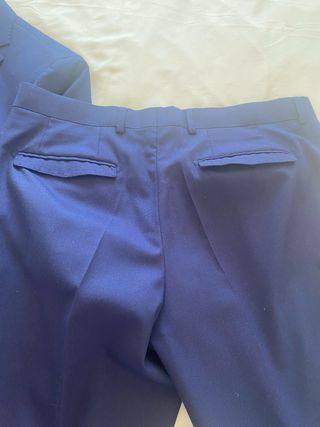 Traje juvenil azul Talla M