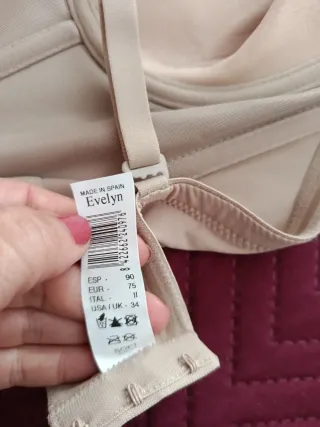 Sujetador Evelyn beige