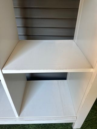 Estantería Blanca y Madera