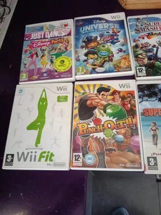 Lote de 10 Juegos Wii