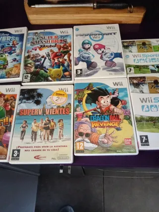 Lote de 10 Juegos Wii