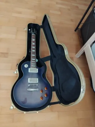 Epiphone Les Paul Standard Pro Blueberry Burst