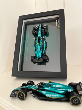 Cuadro 3D Aston Martin F1 Fernando Alonso