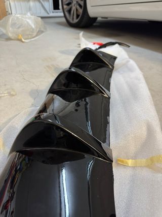 Difusor negro brillo Volkswagen  Scirocco