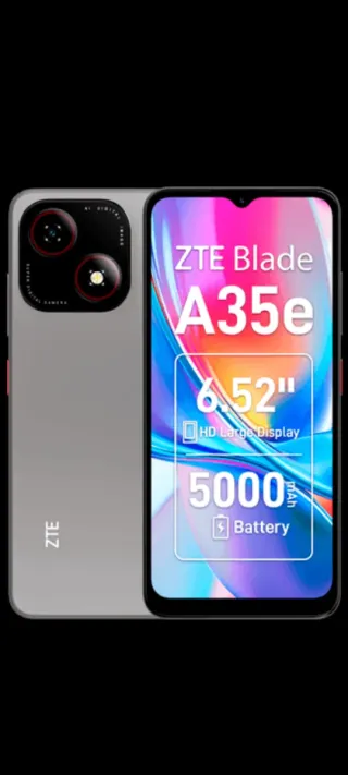 Móvil ZTE Blade A35e Plata