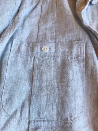 Guayabera Beige Hombre