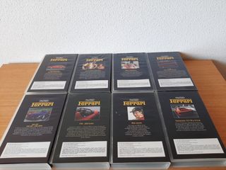 8 VHS El Mito Ferrari Colección Completa