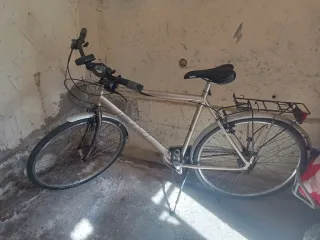 Bicicleta de paseo Windsor plateada