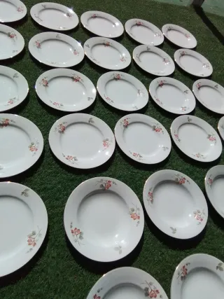 Vajilla Royal China Antigua Porcelana