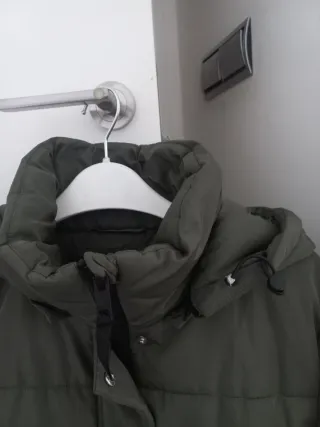 Parka verde militar adolescente/mujer