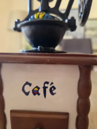 Adorno Molinillo Café Vintage