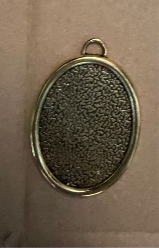 Colgante para foto ovalado